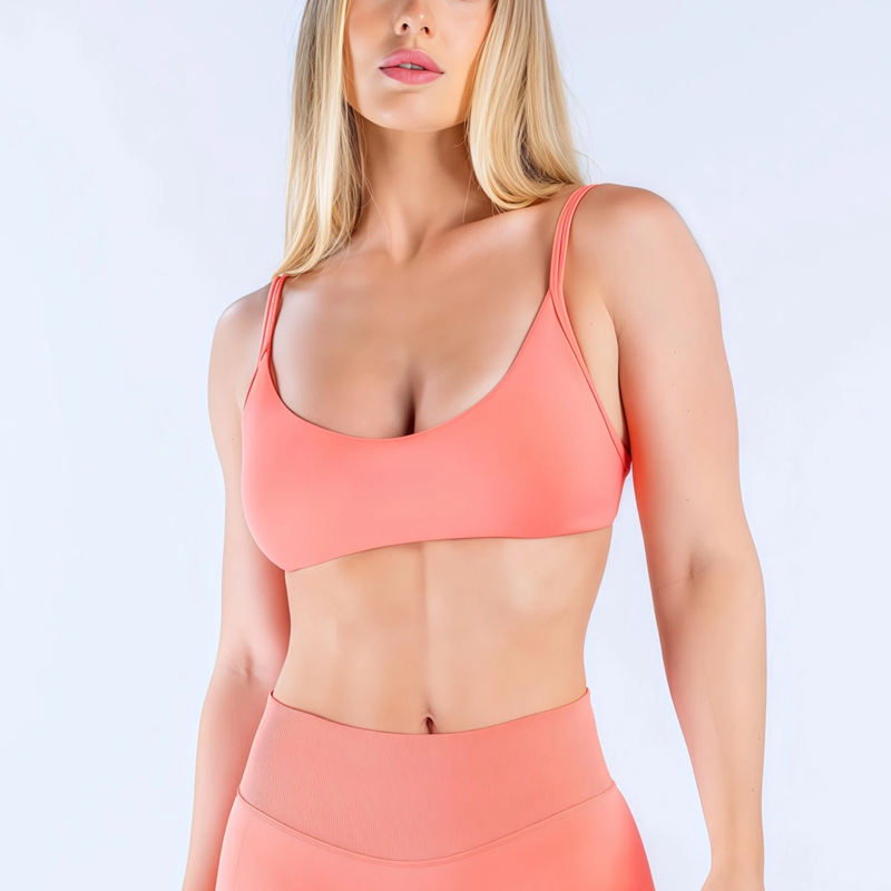 Minimizer Bra Women - HISTELLO Reggiseno Sportivo a Scollo Profondo