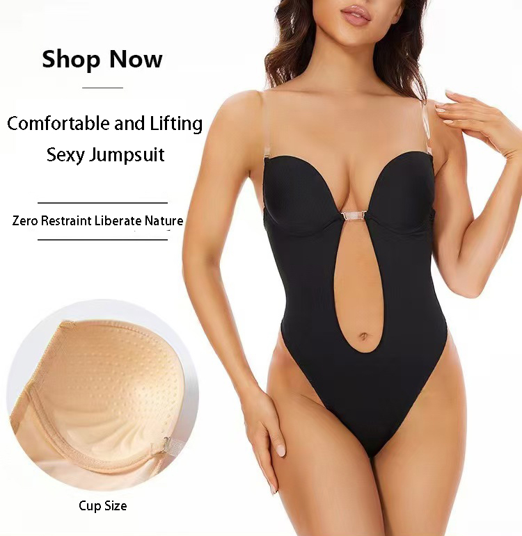 Minimizer Bra Women - Body modellante senza schiena con colla